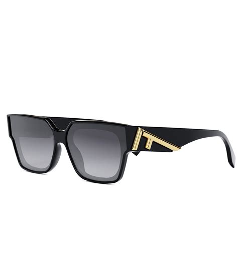 fendi first sight rectangular sunglasses|Fendi First Rectangular Sunglasses, 63mm .